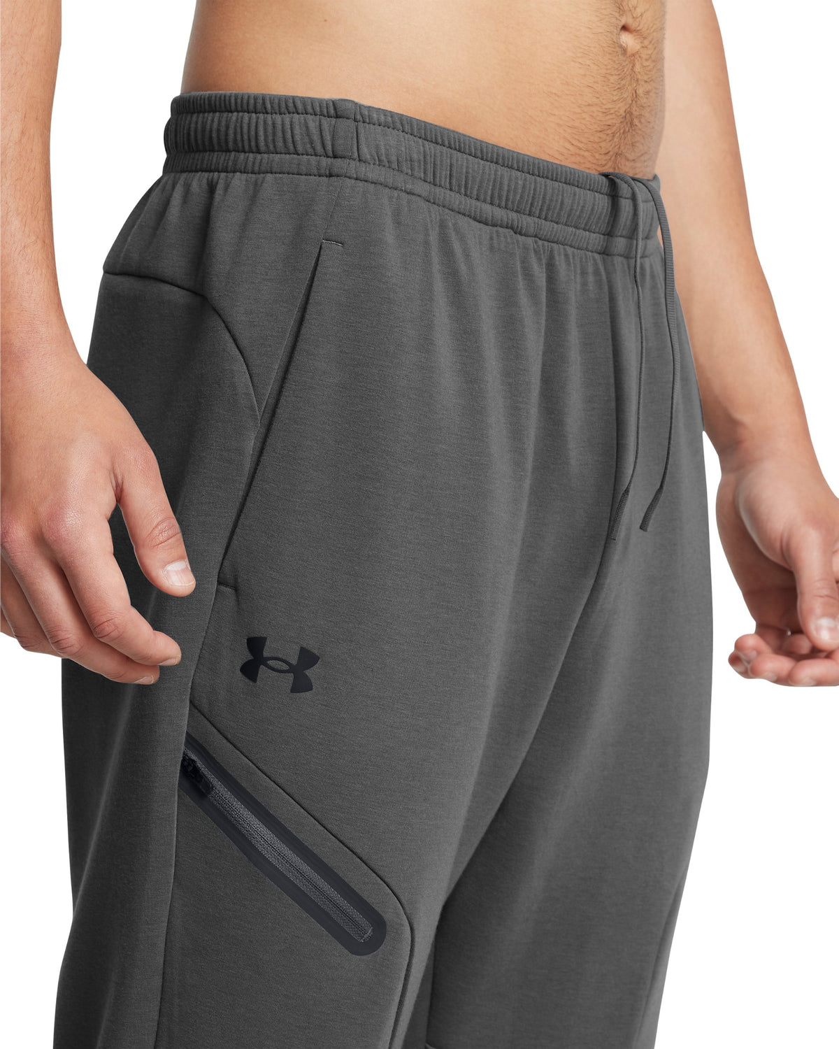 UA Unstoppable Flc Jgr EU - Gray / Black - 025