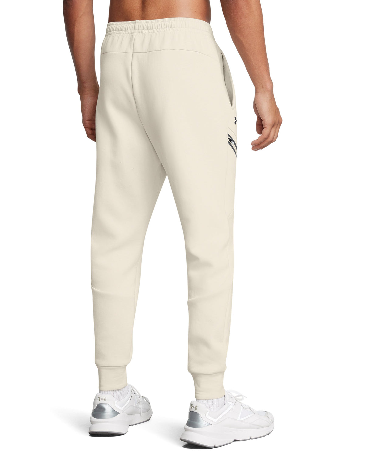 UA Unstoppable Flc Jgr EU - Summit White / Black - 110