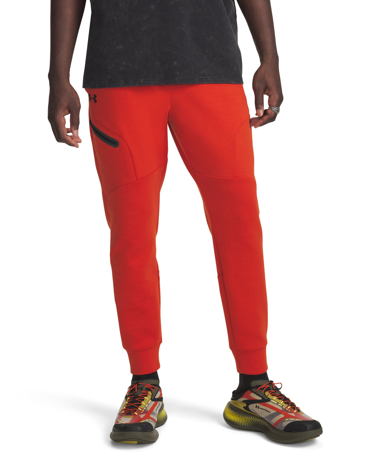 UA Unstoppable Flc Jgr EU - Orange / Black - 842