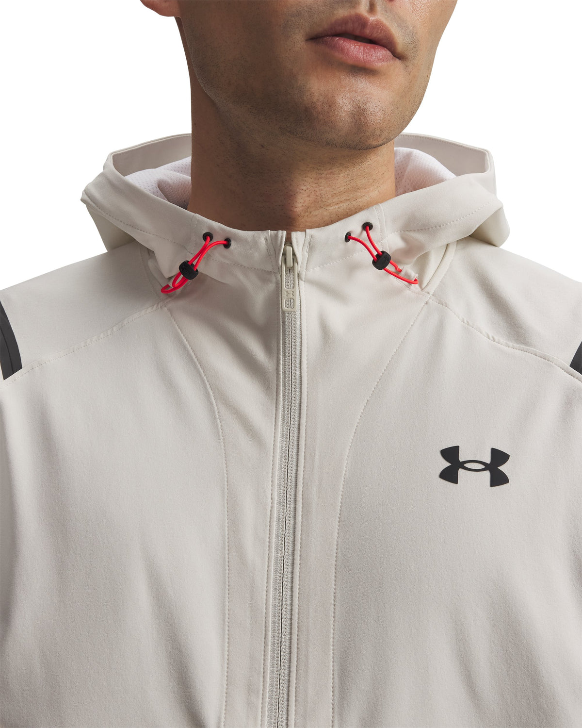 UA Unstoppable Jacket LC - White / Black - 111