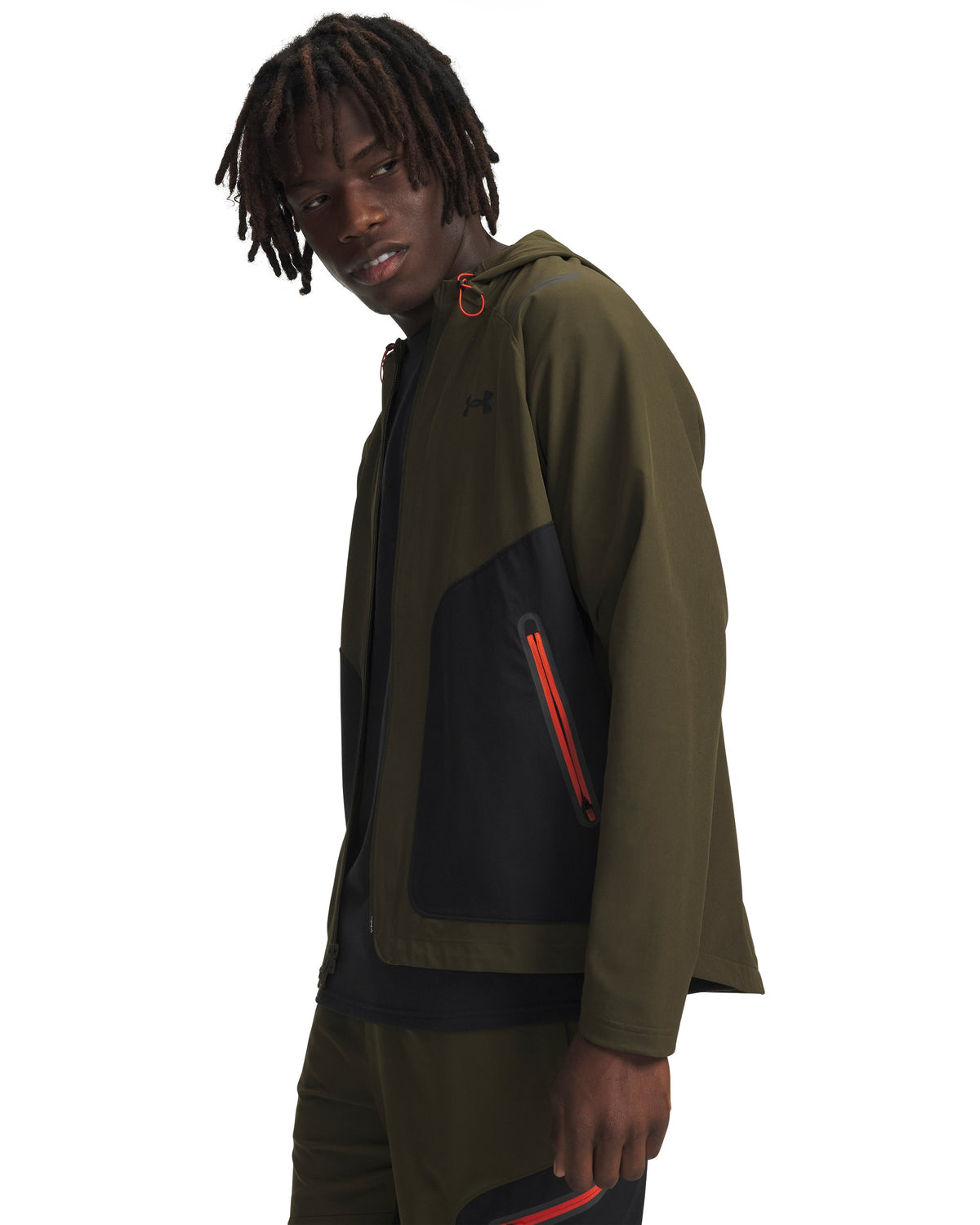 UA Unstoppable Jacket LC - Green / Black - 308