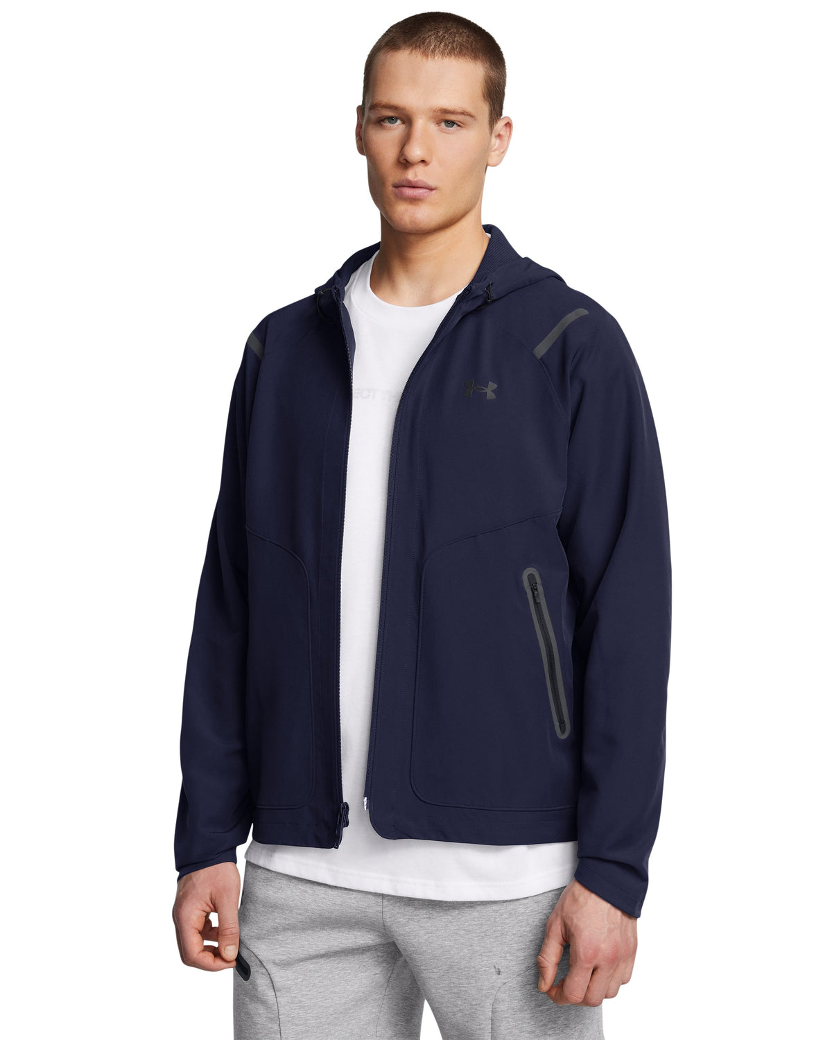 UA Unstoppable Jacket LC - Blue / Black - 410