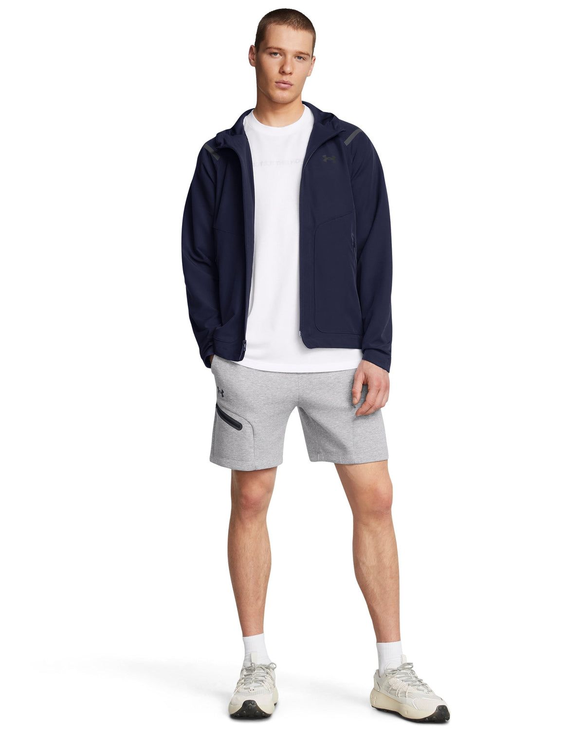 UA Unstoppable Jacket LC - Blue / Black - 410