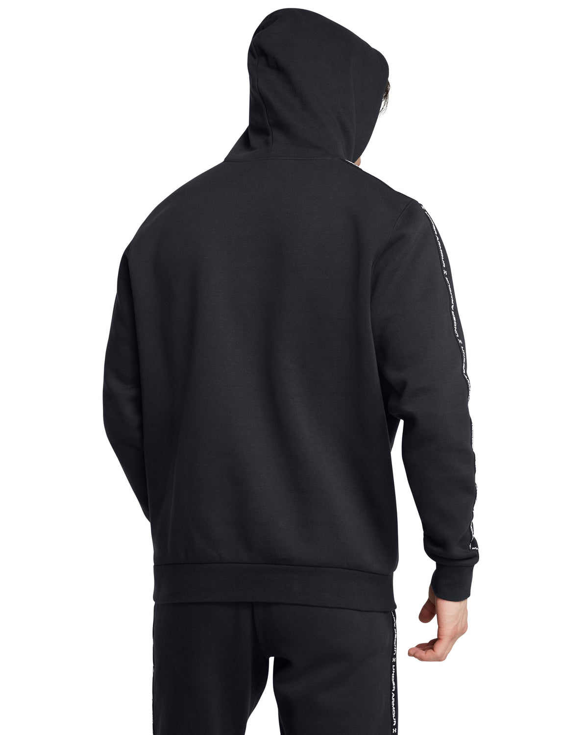 UA Icon Fleece HD Taping - Black / White - 001