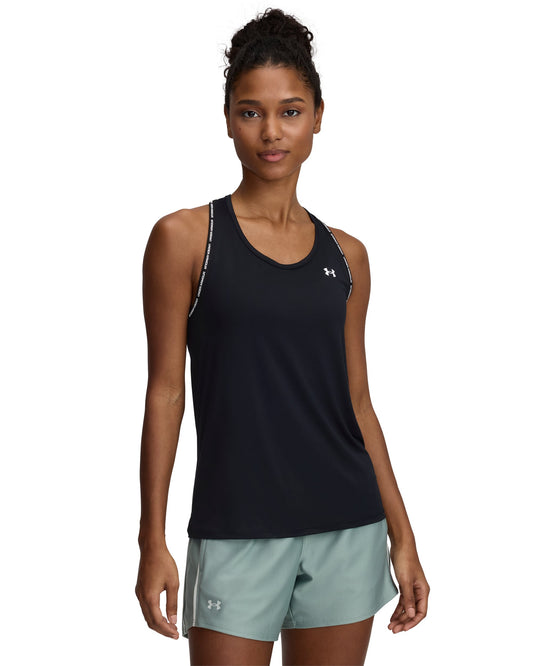Tech Knockout Tank - Black / White - 001