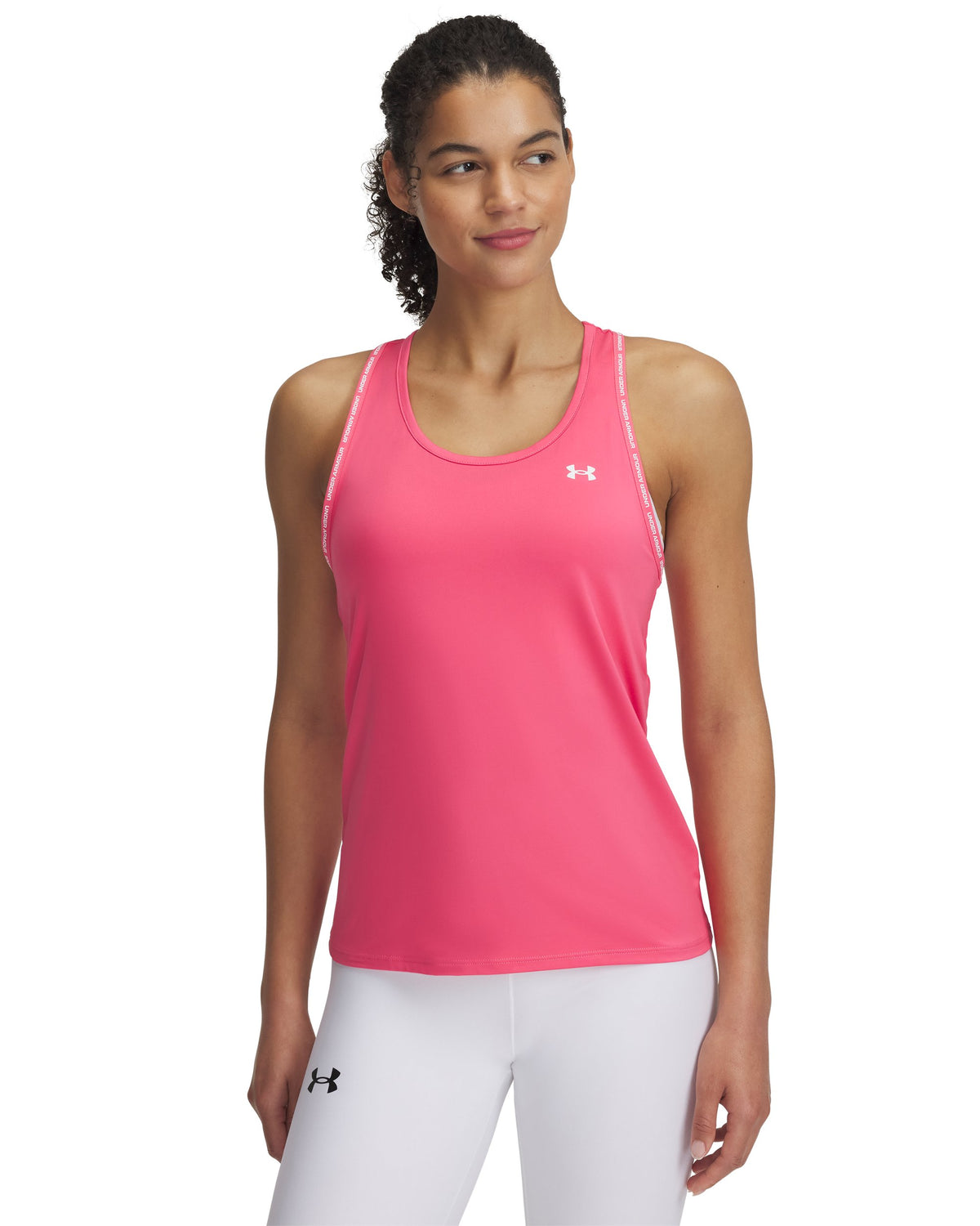Tech Knockout Tank - Pink / White - 672