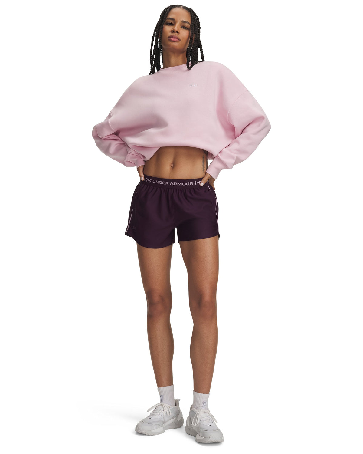 Tech Play Up Shorts - Purple / Mauve Pink - 526