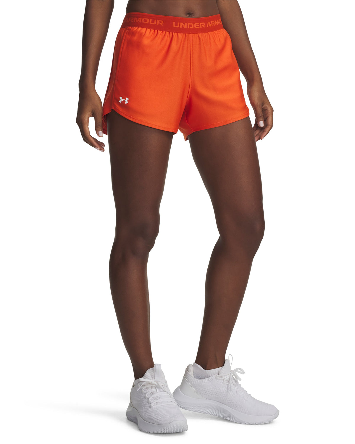 Tech Play Up Shorts - Orange / White - 844