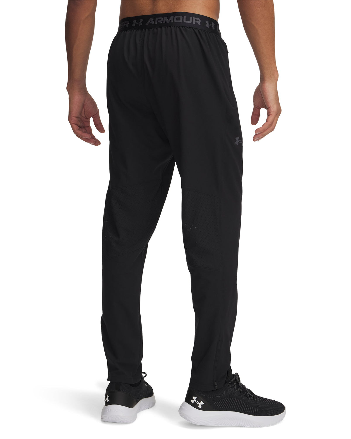 Vanish Woven Tapered Pants - Black / Castlerock - 001