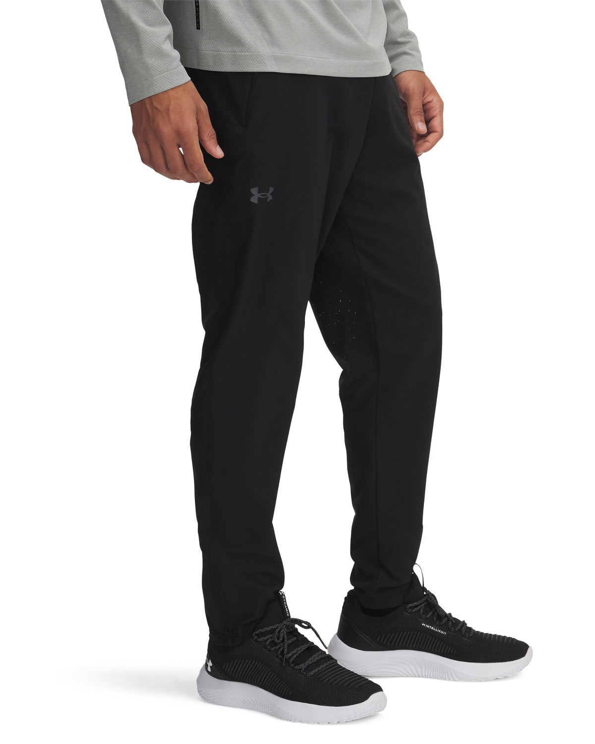 Vanish Woven Tapered Pants - Black / Castlerock - 001