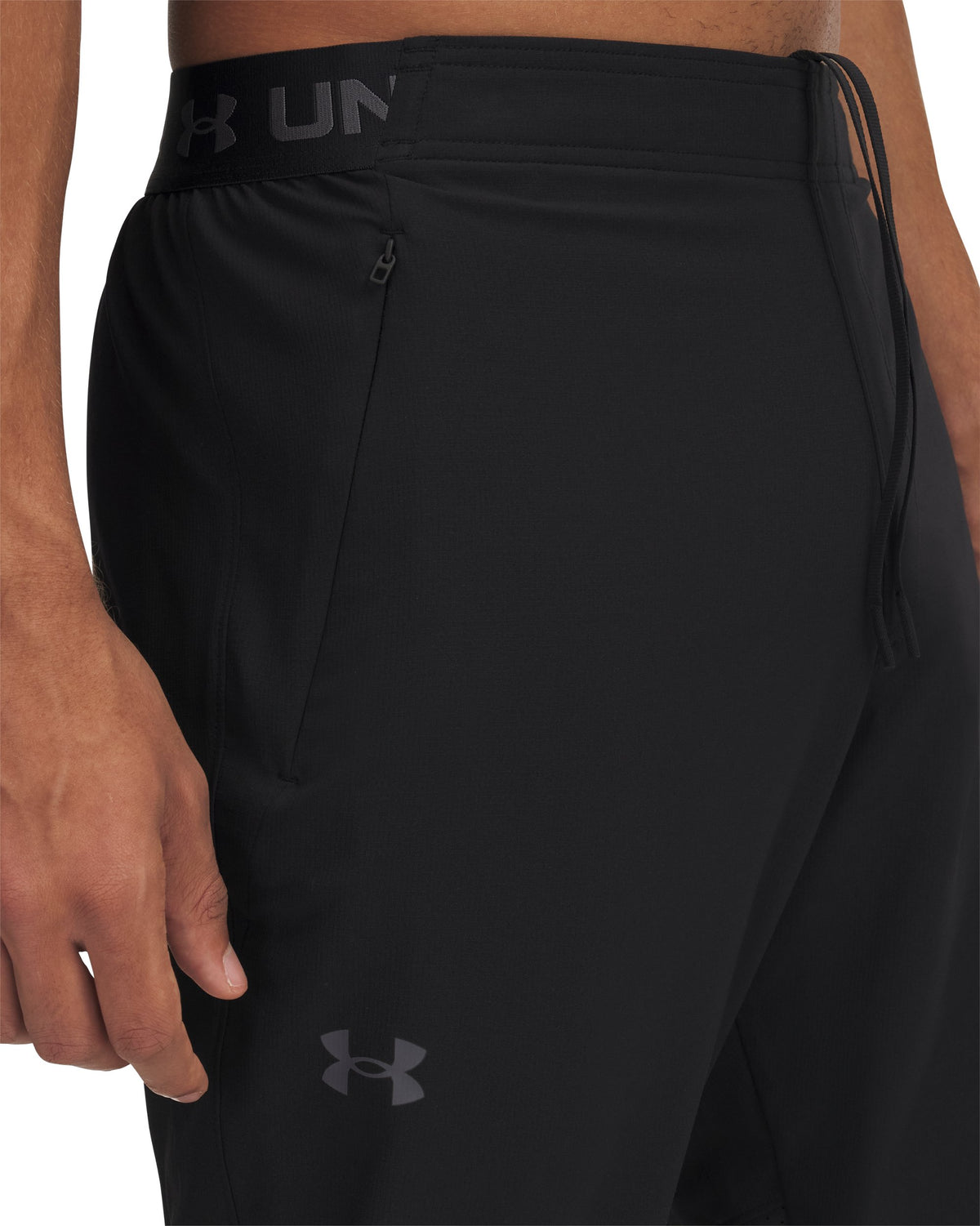Vanish Woven Tapered Pants - Black / Castlerock - 001