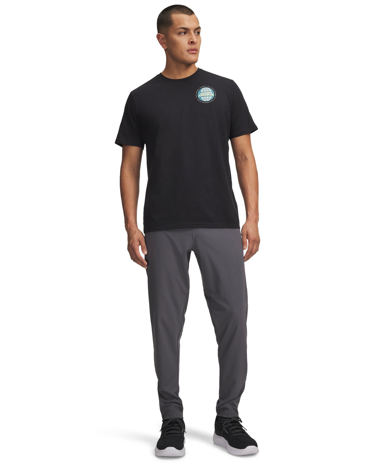 Vanish Woven Tapered Pants - Gray / Black - 025