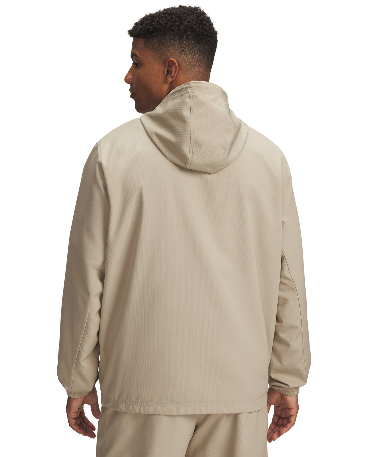 UA Rival Wvn Windbreaker - Black / Black / White - 299