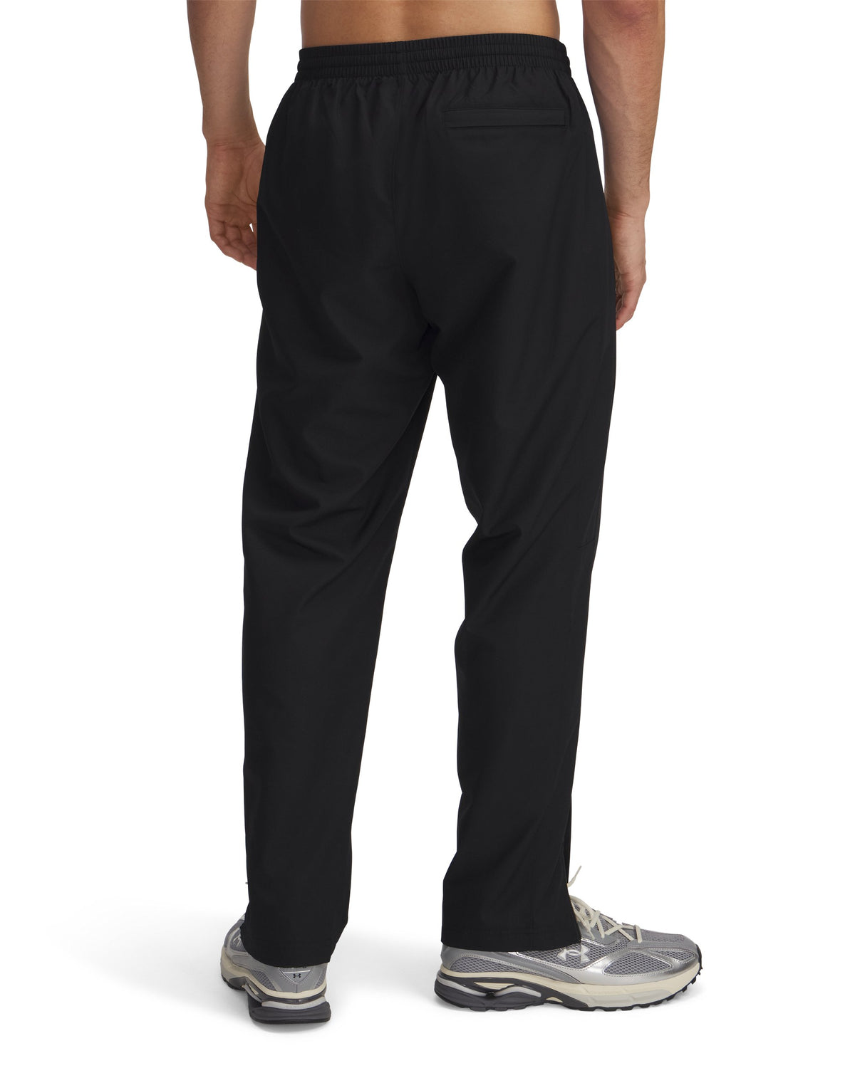 UA Rival Wvn Windbreaker Pnt - Black / White - 001