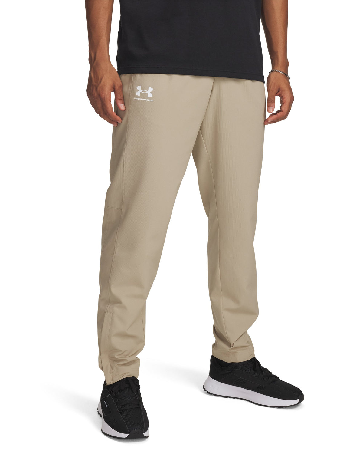UA Rival Wvn Windbreaker Pnt - Brown / Black - 299
