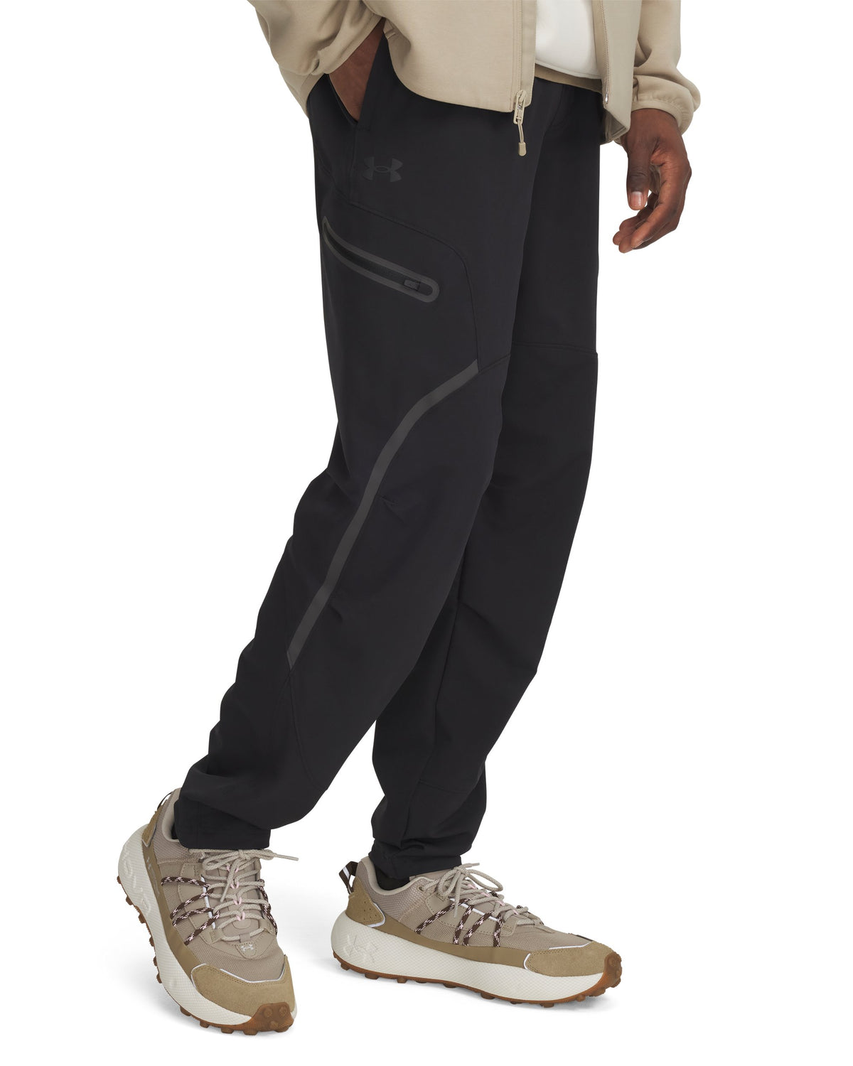 UA Unstoppable Cargo Pant - Black / Black - 001