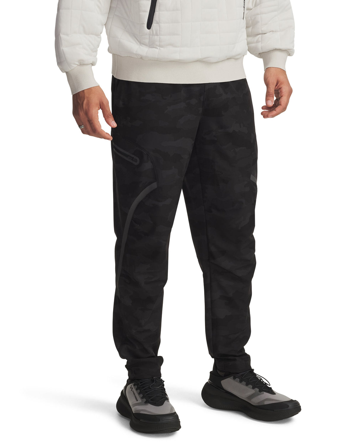 UA Unstoppable Cargo Pant - Black / Black - 003