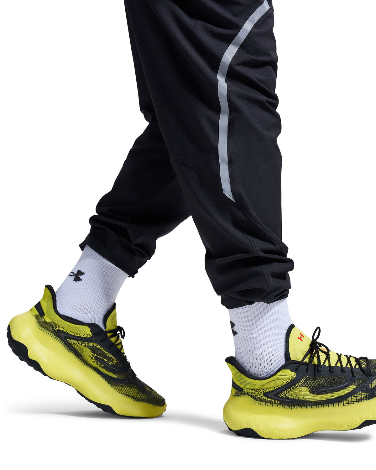 UA Unstoppable Cargo Pant - שחור / כסף - 004
