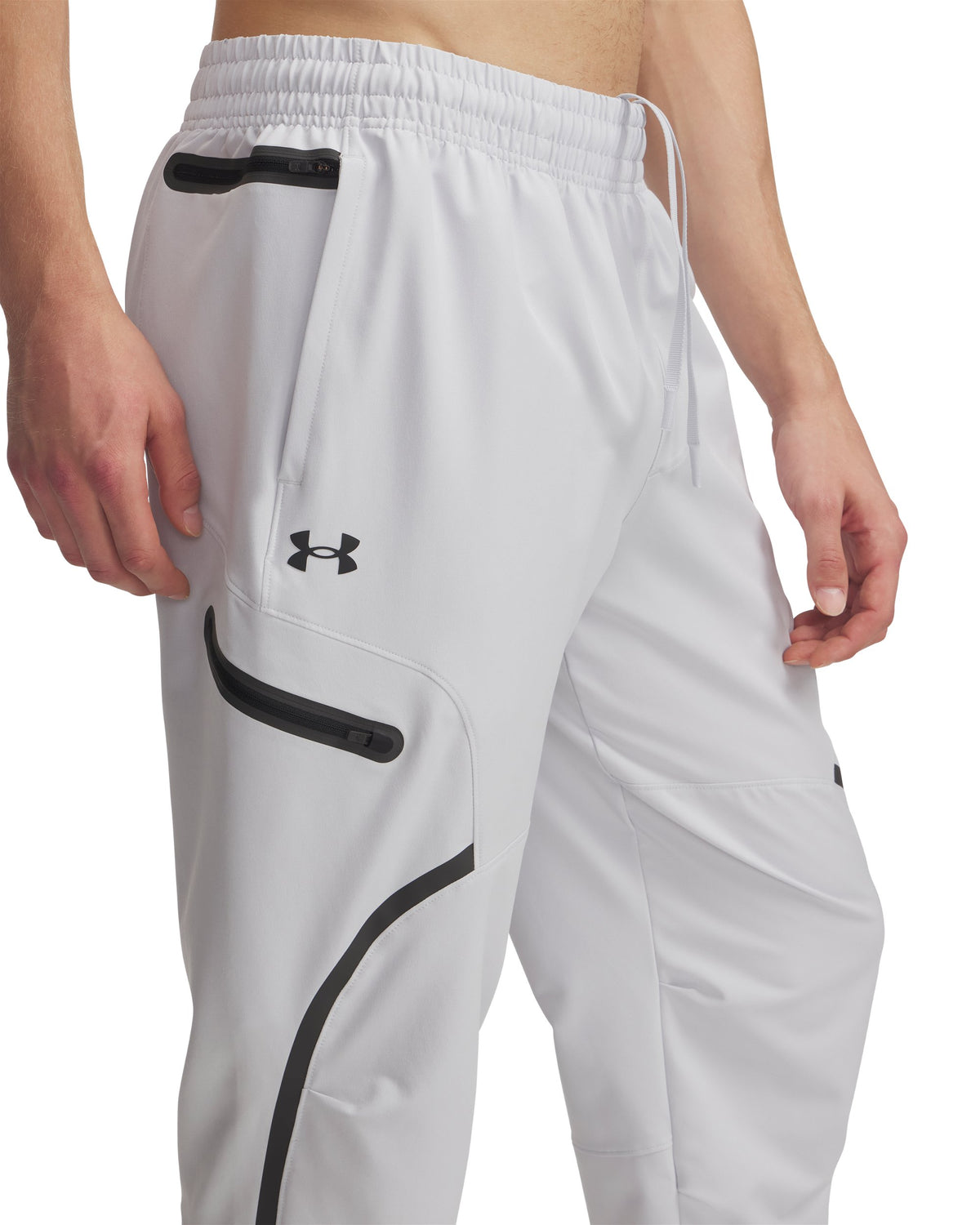 UA Unstoppable Cargo Pant - Halo Gray / Black - 014
