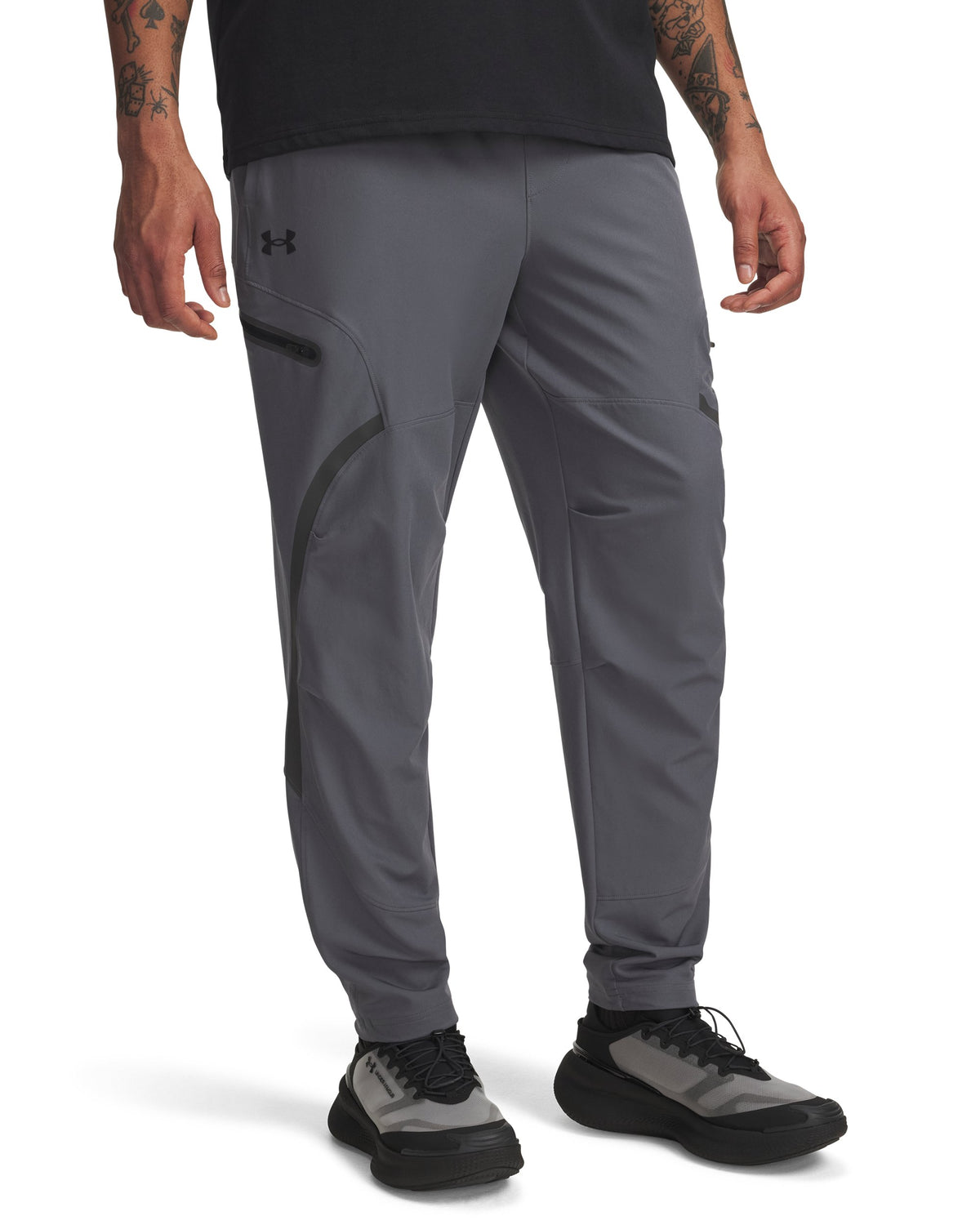 UA Unstoppable Cargo Pant - Castlerock / Black - 025