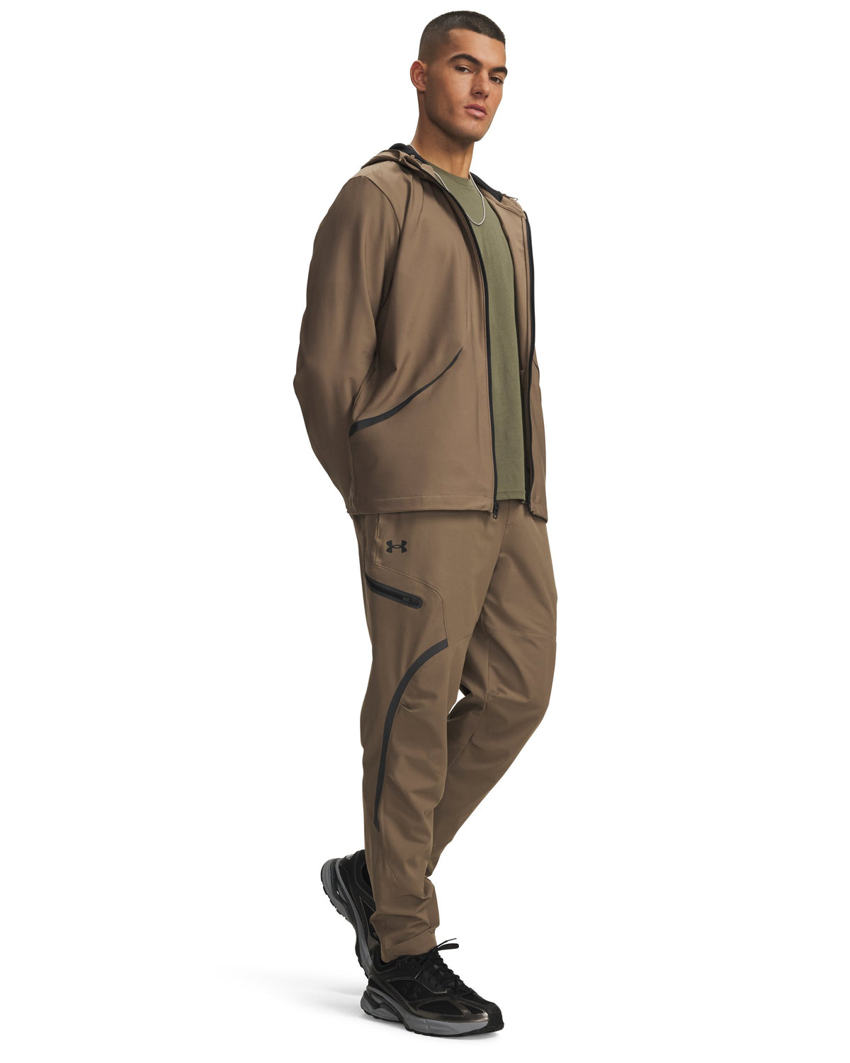 UA Unstoppable Cargo Pant - Brown / Black - 219