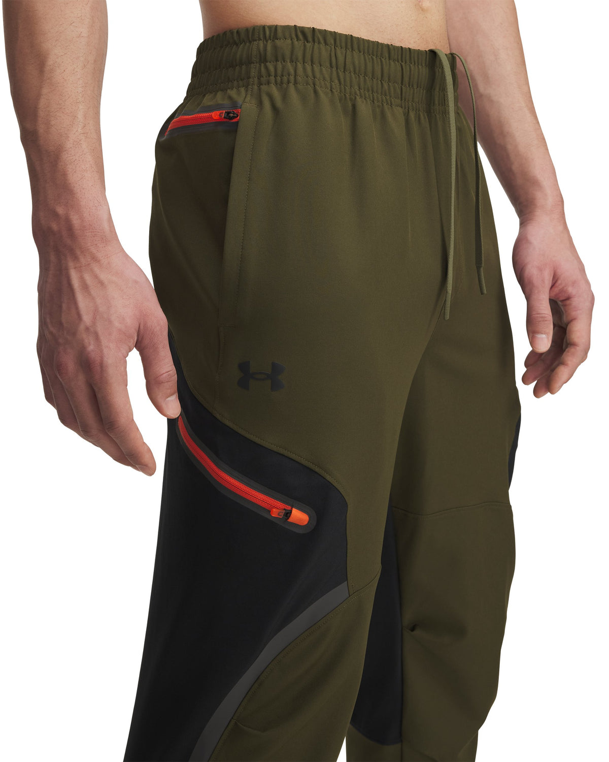 UA Unstoppable Cargo Pant - Expedition Green / Black / Black - 308