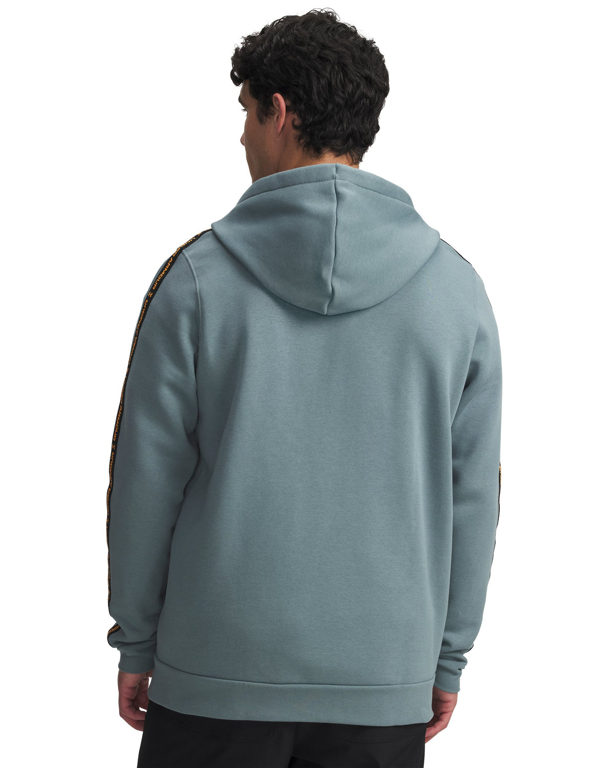 UA Icon Fleece FZ Taping - Blue / Squad Orange - 587