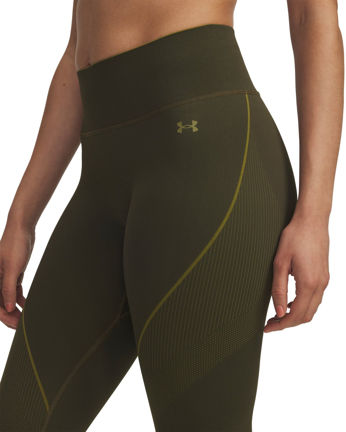UA Vanish Seamless Legging - Expedition Green / Canteen Green / Canteen Green - 308