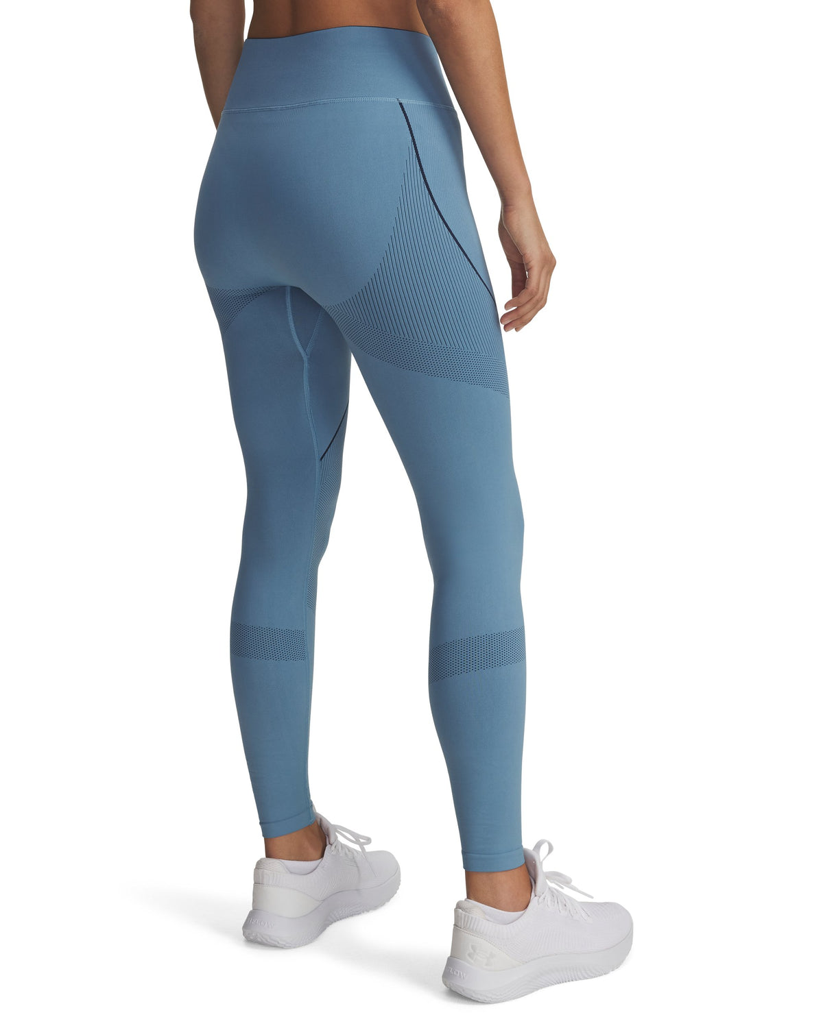 UA Vanish Seamless Legging - Blue Smoke / Washed Navy / Washed Navy - 418