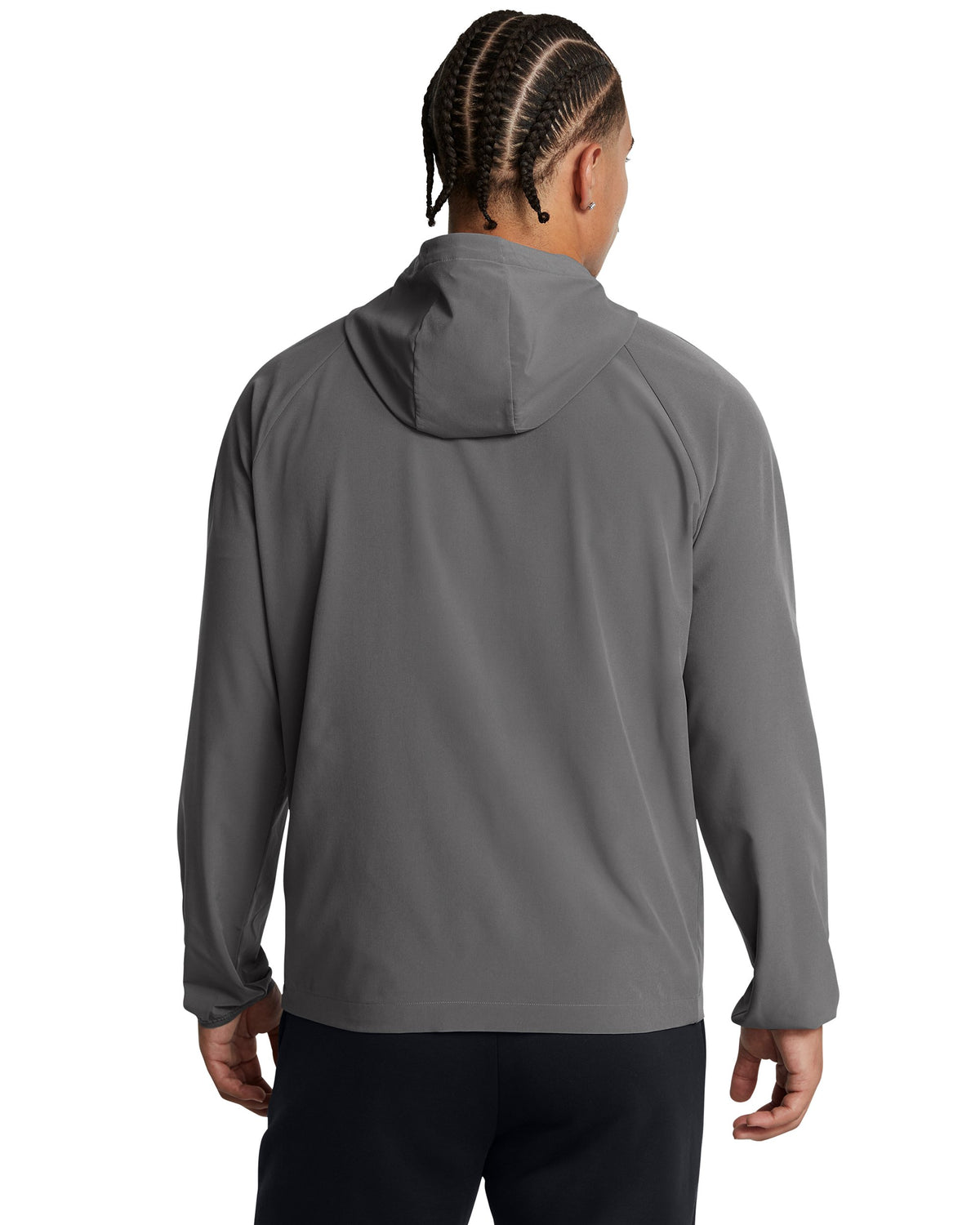UA Vibe Woven Jacket - Castlerock / Black - 025