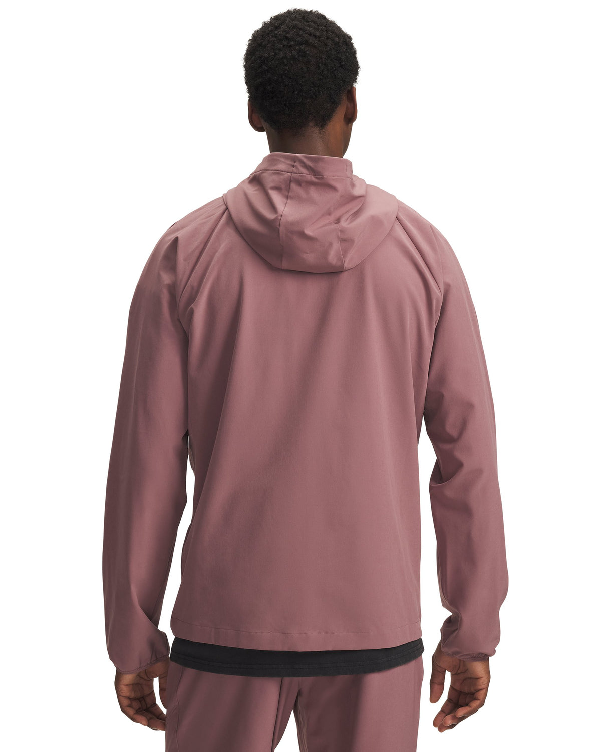 UA Vibe Woven Jacket - Maroon / Black - 651