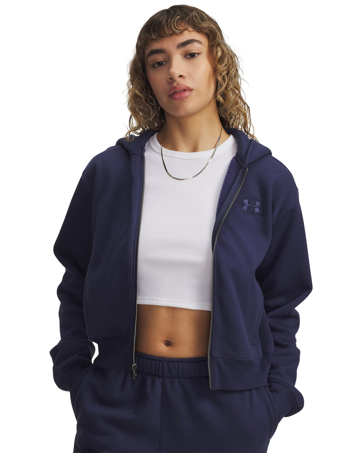 UA Icon Vida Flc FZ - Washed Navy / Washed Navy - 403