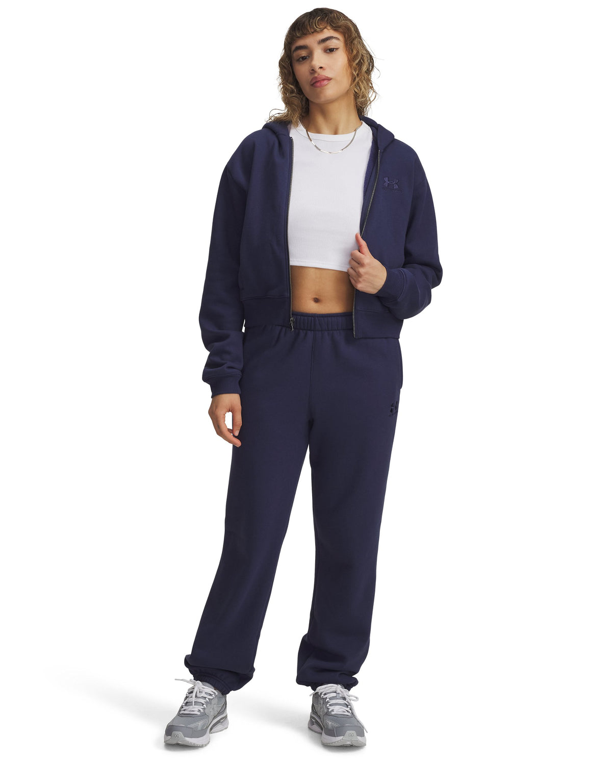 UA Icon Vida Flc Jogger - Washed Navy / Washed Navy - 403