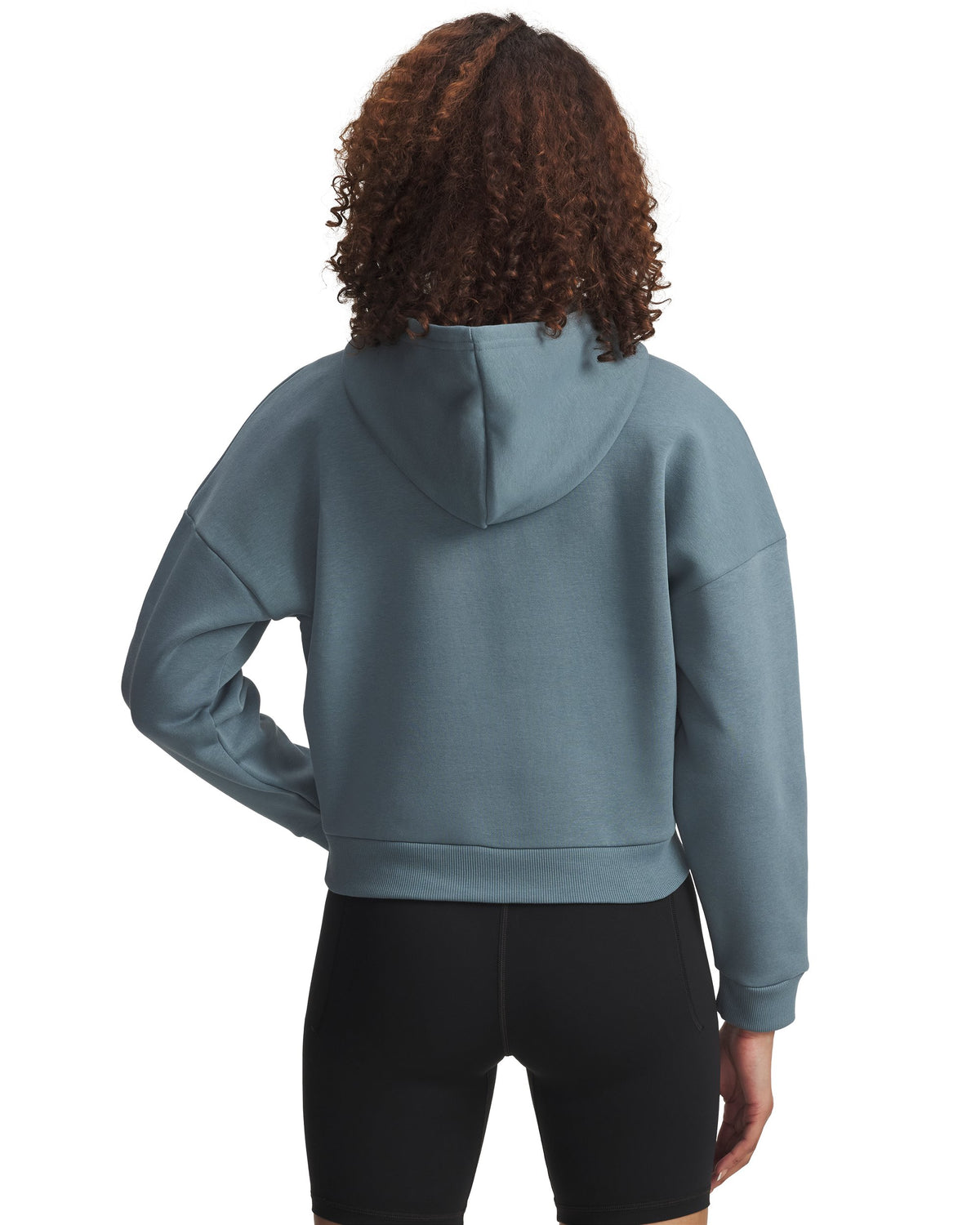 Rival Flc Piped HZ Hoodie - Jasper Blue / White - 587
