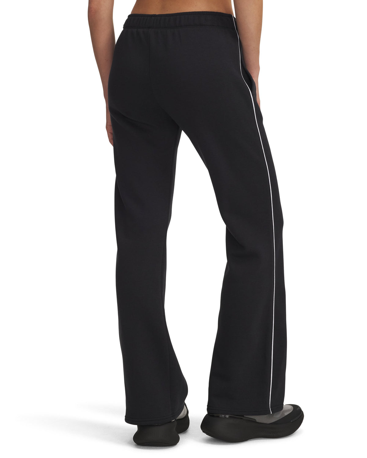 UA Rival Flc Piped Pant - Black / White - 003