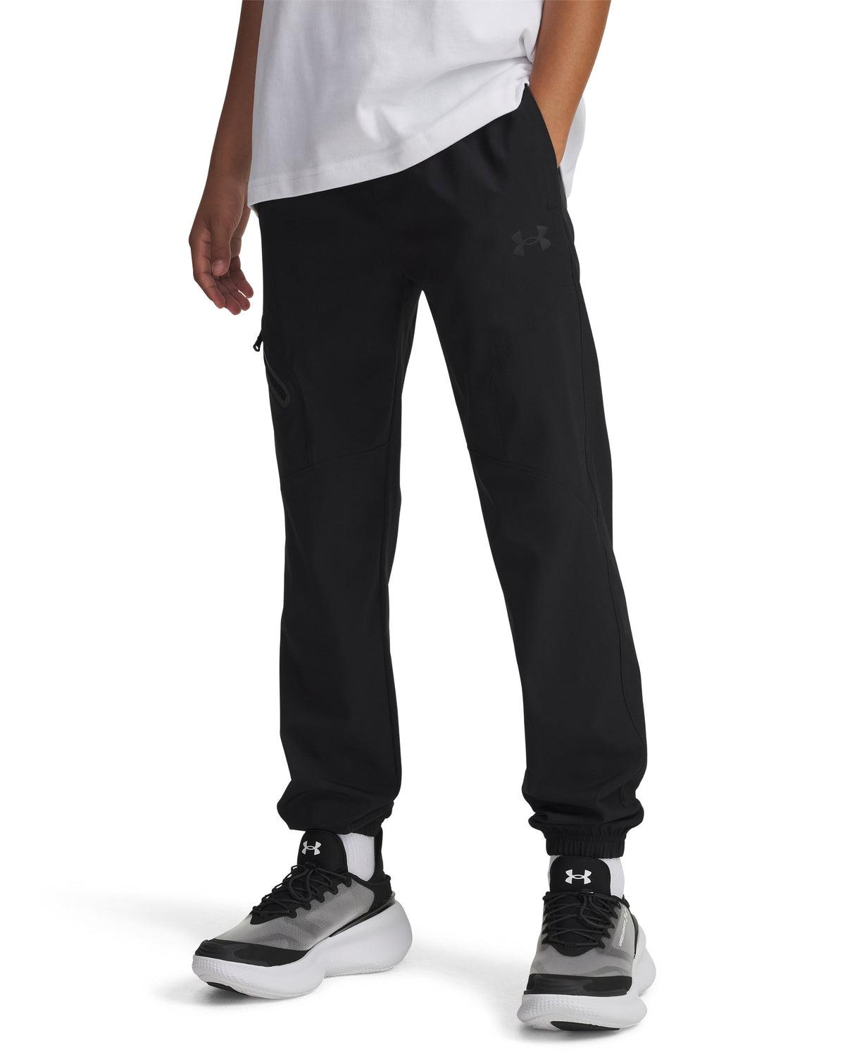 UA B Unstoppable Wvn Jgr - Black / Black - 001