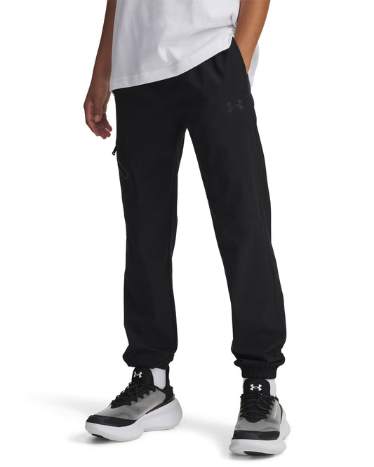 UA B Unstoppable Wvn Jgr - Black / Black - 001