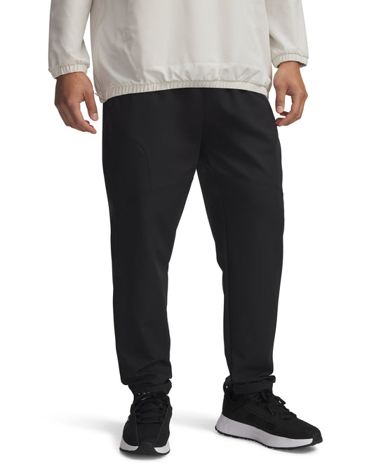 UA Unstoppable Tapered Pants - Black / Black - 001