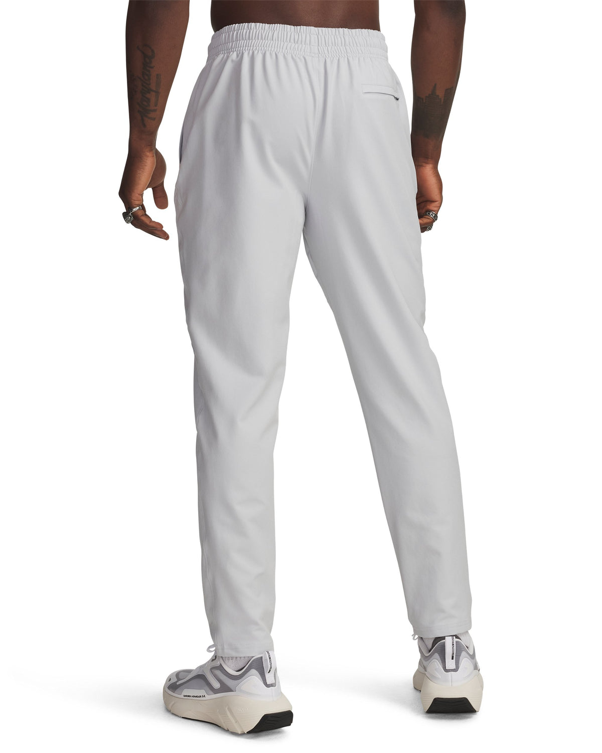 UA Unstoppable Tapered Pants - Halo Gray / Black - 014