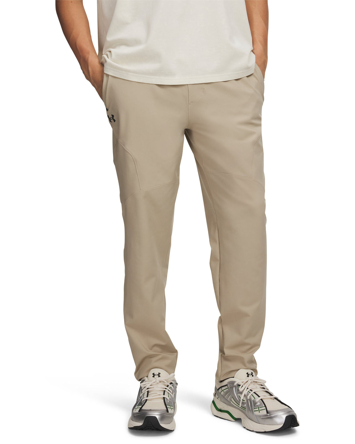 UA Unstoppable Tapered Pants - City Khaki / Black - 299