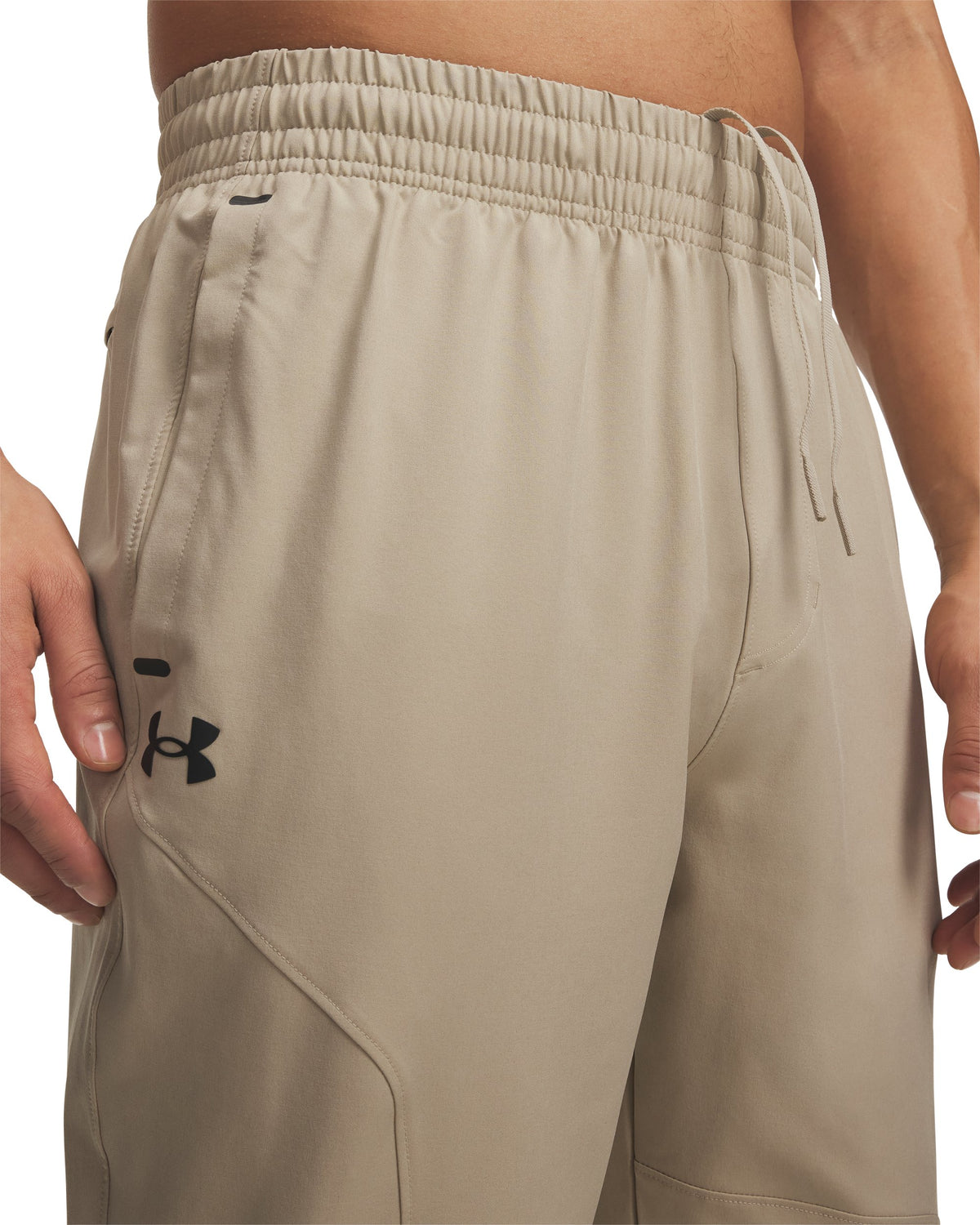UA Unstoppable Tapered Pants - City Khaki / Black - 299