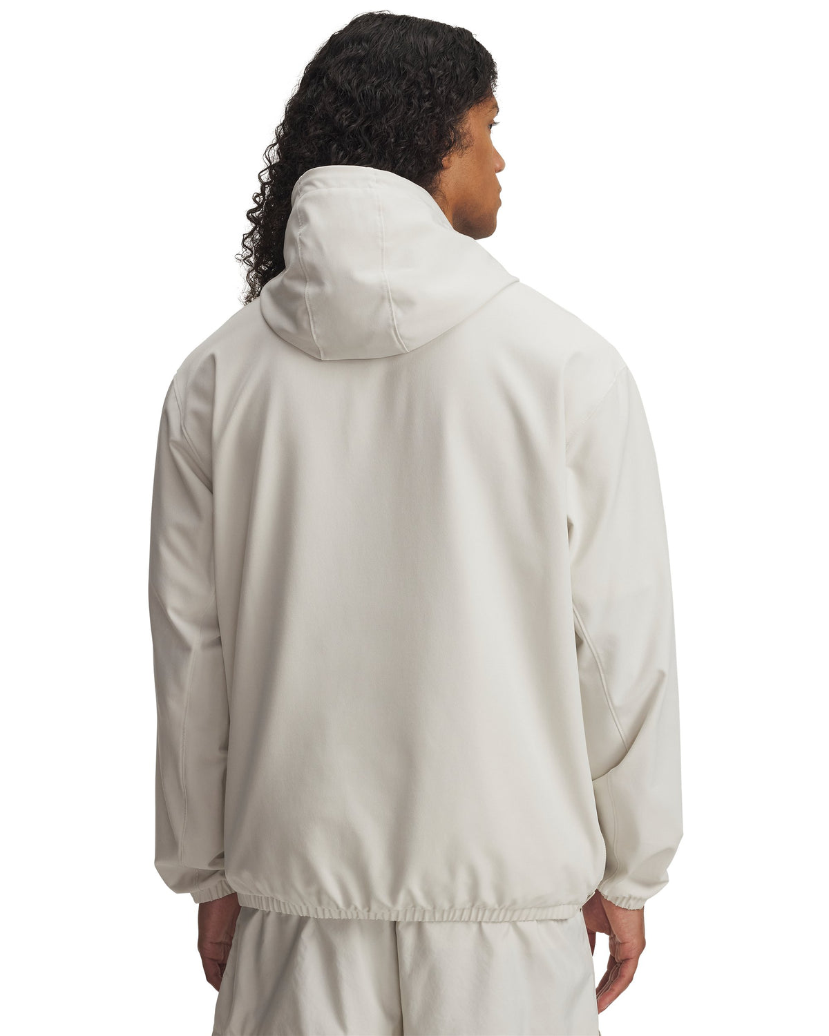 UA Unstoppable Wvn Hoodie - Summit White / White - 110