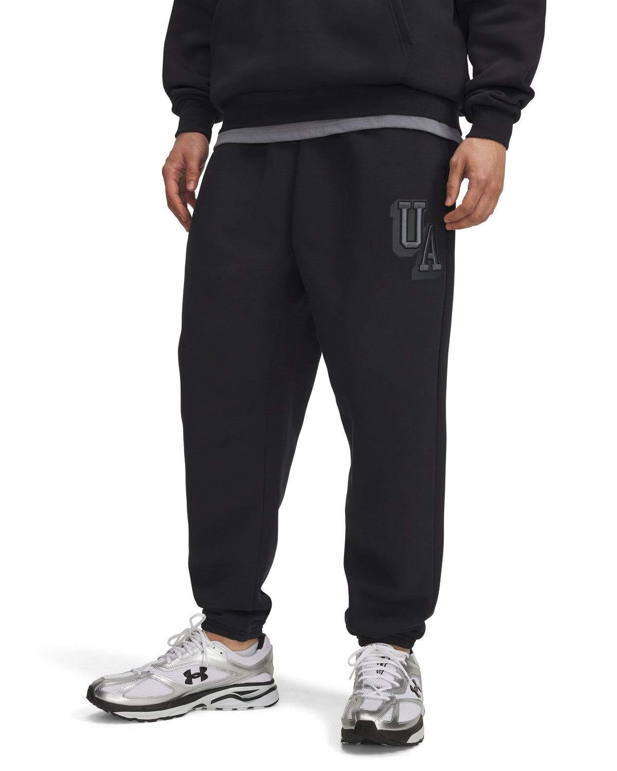 UA Icon Flc Graphic Jgr - Black / Black - 001
