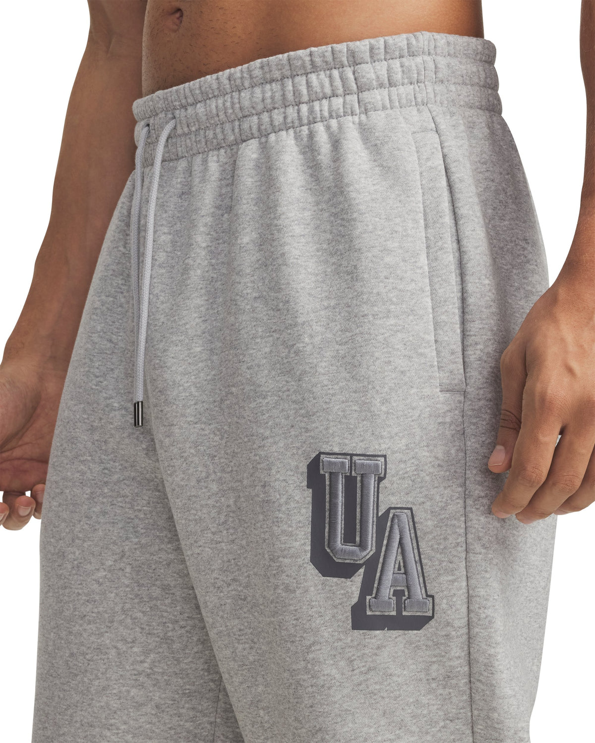 UA Icon Flc Graphic Jgr - Gray / Black - 011