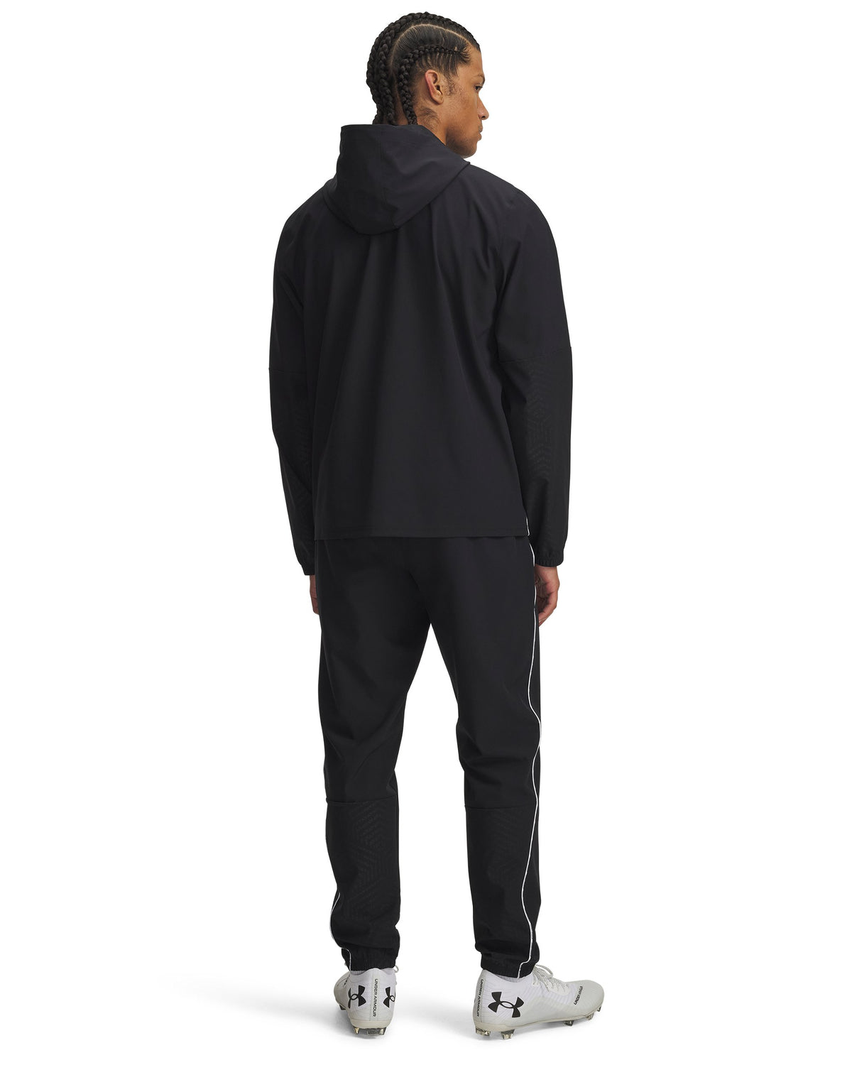 UA M Ch. Pro Tracksuit - Black / White - 002