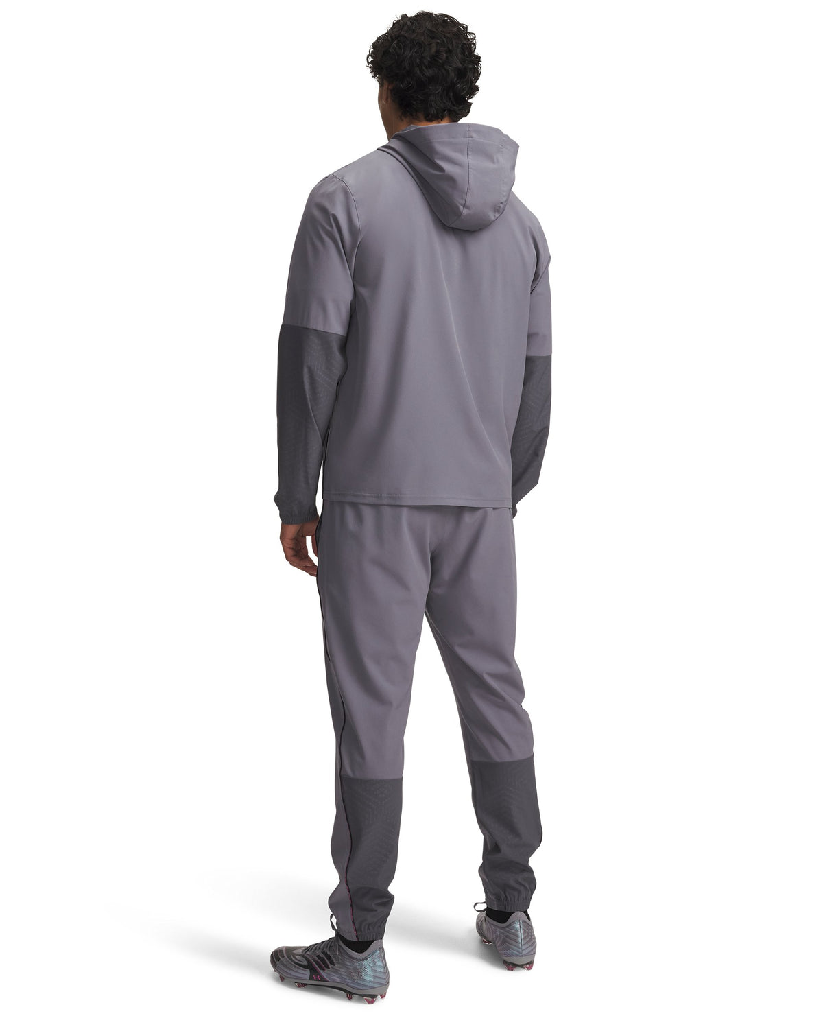 UA M Ch. Pro Tracksuit - Gray / Ultimate Black - 024
