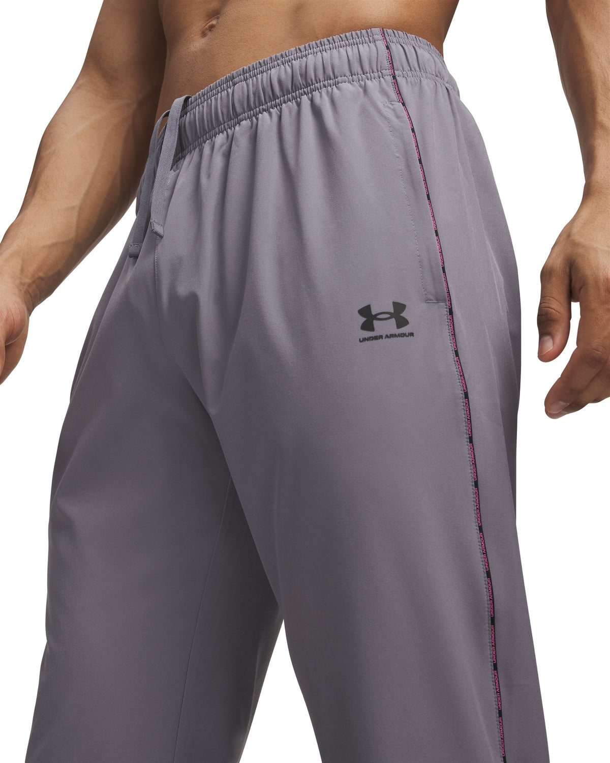 UA M Ch. Pro Tracksuit - Gray / Ultimate Black - 024