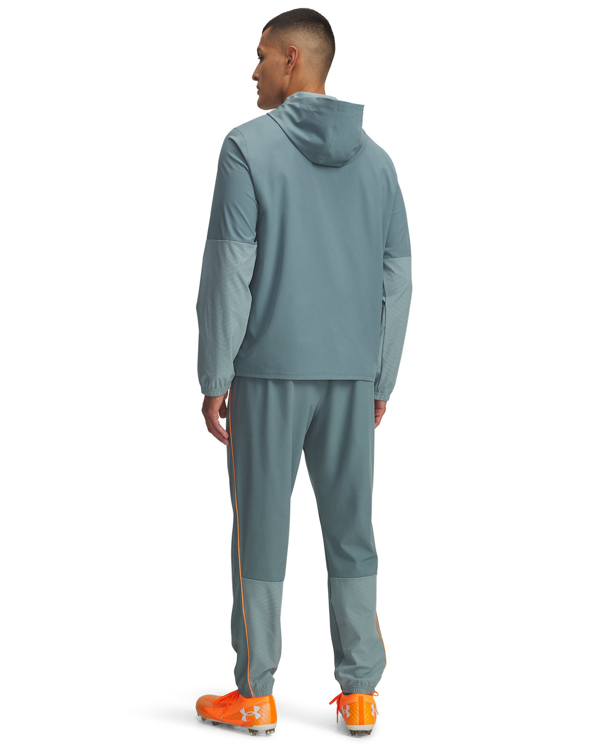 UA M Ch. Pro Tracksuit - Jasper Blue / Squad Orange - 587