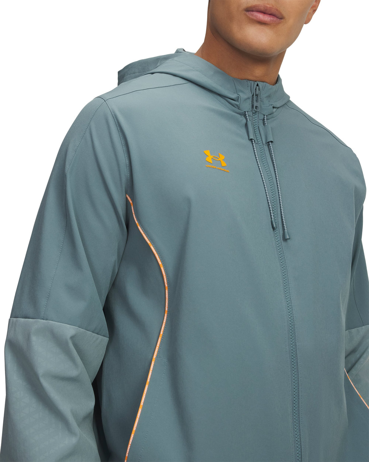 UA M Ch. Pro Tracksuit - Jasper Blue / Squad Orange - 587
