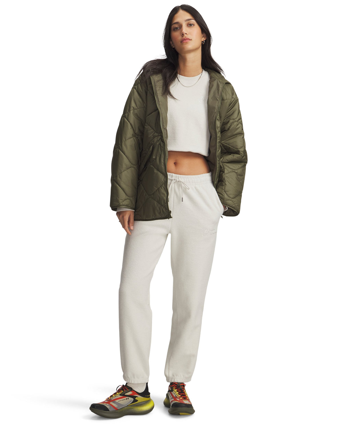 Icon Terry Varsity Jogger - Summit White / Summit White - 110
